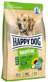 Happy Dog NaturCroq ADULT Lamb&Rice для собак с ягненком и рисом,15кг