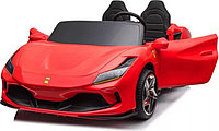 Электромобиль Ferrari F8, красный