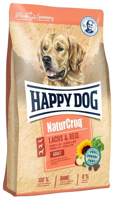 Happy Dog NaturCroq ADULT Salmon&Rice для для здоровья кожи и шерсти собак с лососем и рисом, 11кг - фото 1 - id-p109100915