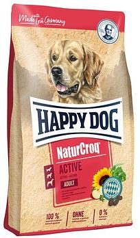 Happy Dog NaturCroq ACTIVE для собак с высоким уровнем активности, 15кг