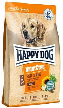 Happy Dog NaturCroq ADULT Duck&Rice для собак склонных к аллергиям с уткой и рисом, 12кг