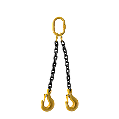 Строп цепной 2-х ветвевой  6.4тн L1,0м