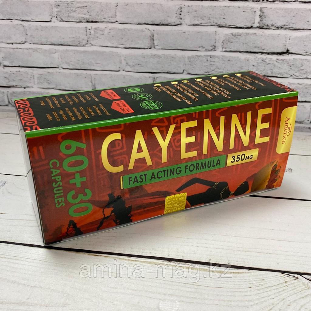 Cayenne (Кайен) капсулы для похудения 60 + 30 капсул, фото 1