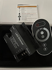 П/У қара, 12-24В жарықдиодты жолаққа арналған диммер контроллері