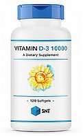 Витаминдер Vitamin D-3 Ultra 10000 iu, 180 softgels, SNT