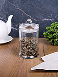 Стеклянная банка для хранения с крышкой 400 мл MALLONY BANCA для чая, кофе, фото 2