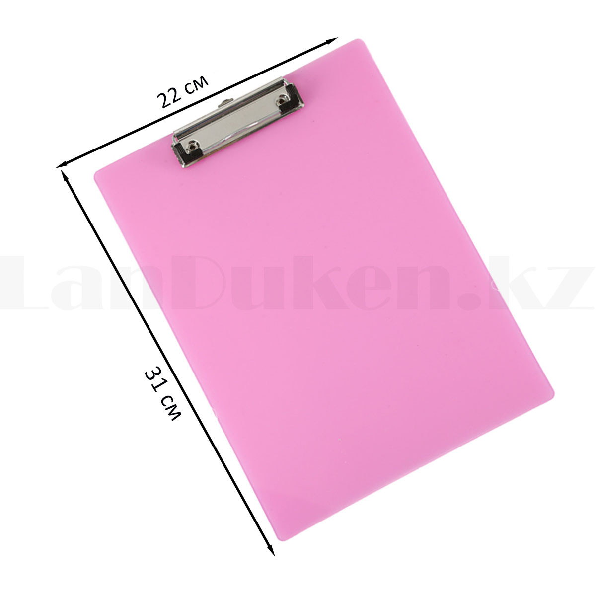 Планшет с зажимом для бумаги А4 пластиковая фиолетовая - фото 3 - id-p109119760