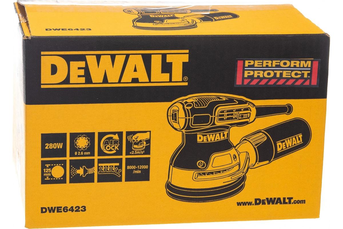 Машина шлифовальная эксцентриковая DEWALT DWE6423 - фото 8 - id-p109119904