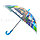 Детский зонт трость 70 см Fortnight голубой, фото 2
