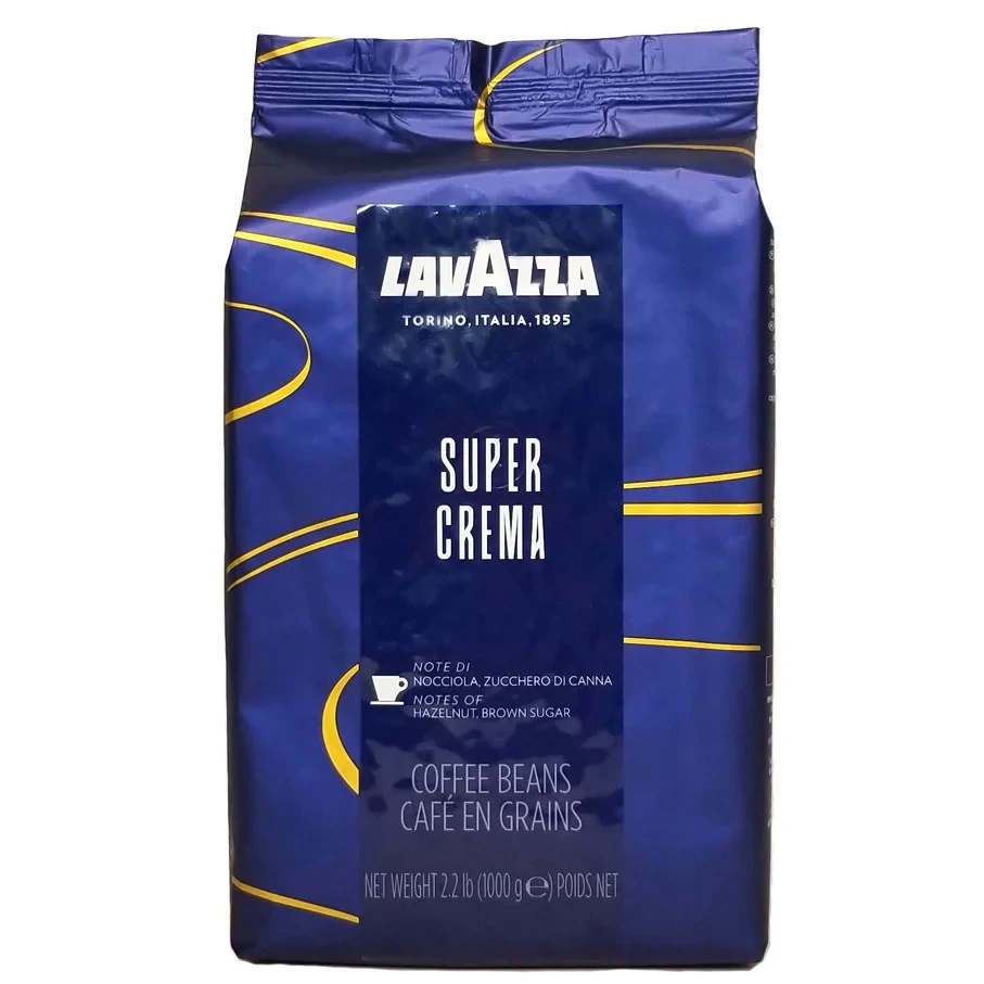 Кофе в зернах Lavazza Super Crema 1 кг - фото 1 - id-p109137900