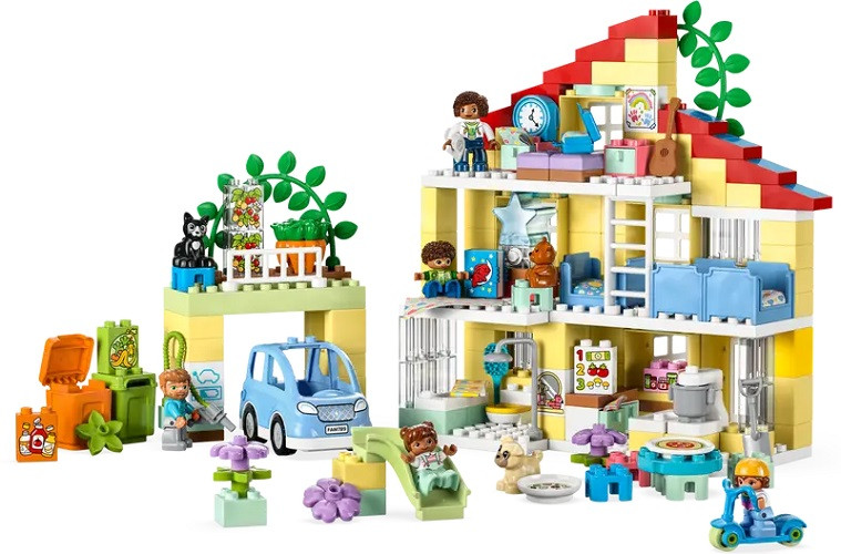 LEGO DUPLO Семейный дом 3 в 1