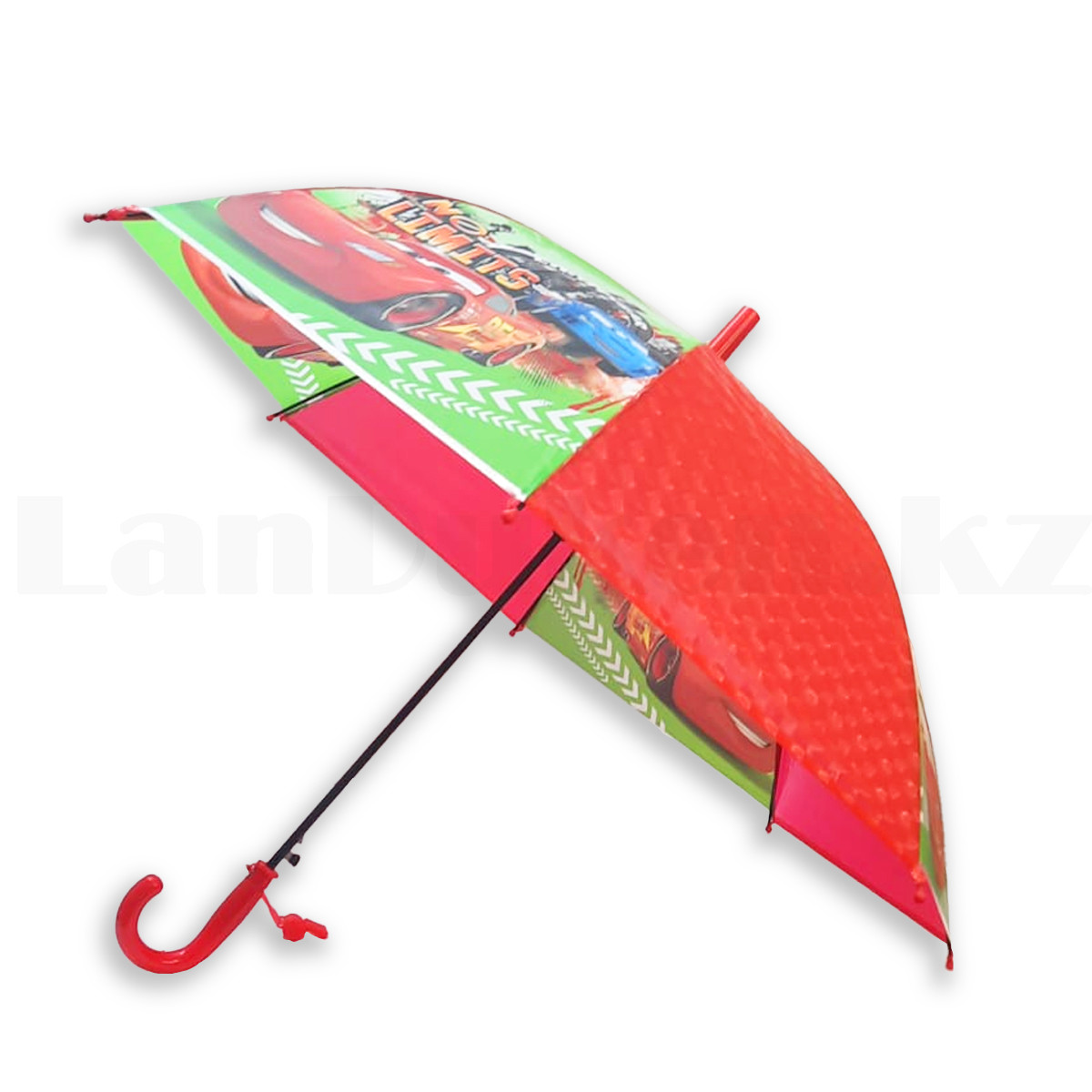 Детский зонт трость 70 см Тачки Street X красный - фото 2 - id-p109144353
