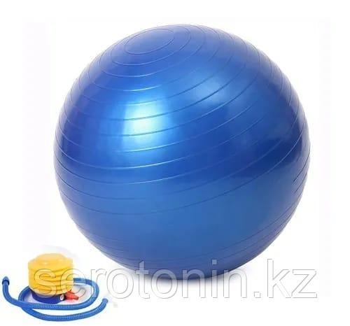 Мяч гимнастический с насосом Фитбол 65 см + Скакалка в подарок - фото 2 - id-p109145116