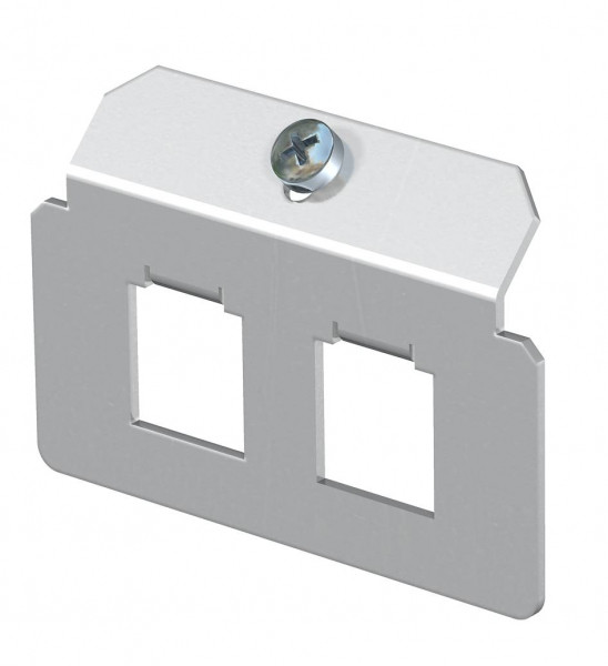 Суппорт для 2 телекоммуникационных модулей типа F, фото 1