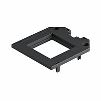 Накладка монтажной коробки UT3 для 1xModul45 82.5x76 мм (полиамид, черный)