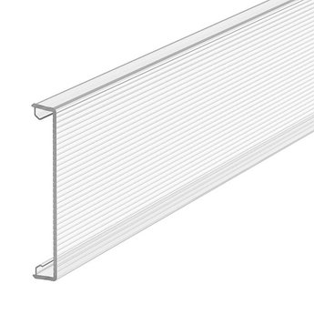 Крышка кабель-канала Rapid 80, 80x2000 мм, структурная, прозрачная