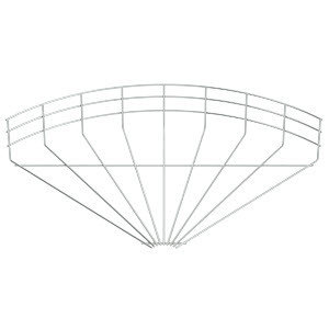 Угловая секция 90° 105x450 мм