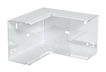 Угол внутренний кабель-канала LKM 60x100 мм, сталь белый