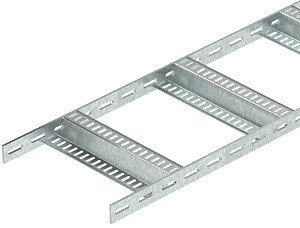 Кабельный лестничный лоток для судостроения 40x200x3000 мм, фото 1