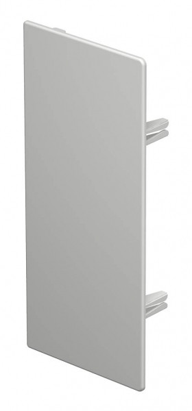 Заглушка торцевая кабель-канала WDK 100x230 мм, ПВХ, светло-серый RAL7035