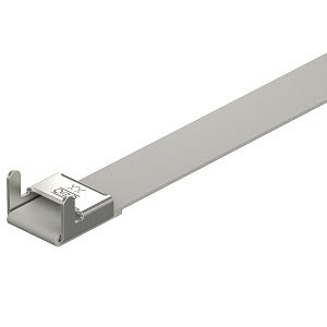 Монтажная лента SBF 15-300 A2K с фиксатором, черная, фото 1