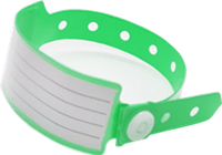 Браслет идентификационный для взрослых Biolop® зеленый