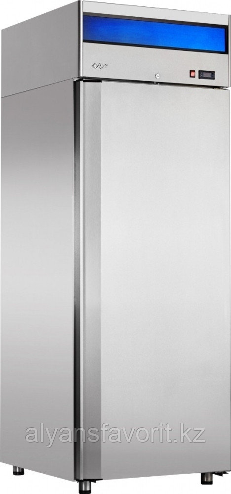 Морозильный шкаф ABAT ШХн 0,7 01 нерж. (верхний агрегат) - фото 1 - id-p90406175