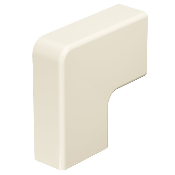 Угол плоский кабель-канала WDK 15x50x50 мм, ABS-пластик, белый, фото 1