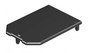 Заглушка для монтажной коробки GB2/3 104x76 мм (полиамид,черный)