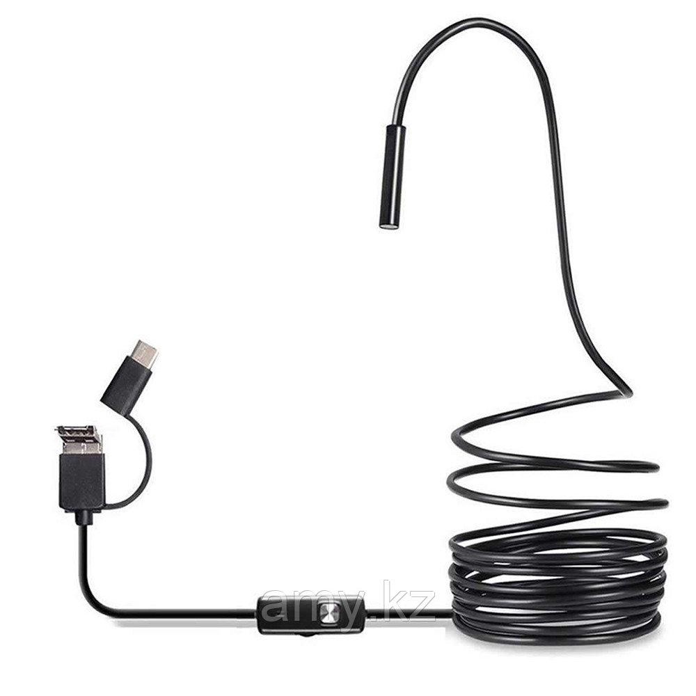 USB эндоскоп 5.5мм (гибкая камера) 10 метров