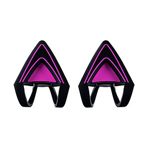 Накладные кошачьи ушки на гарнитуру Razer Kitty Ears for Kraken - Neon Purple 2-012015 RC21-01140100-W3M1, фото 1