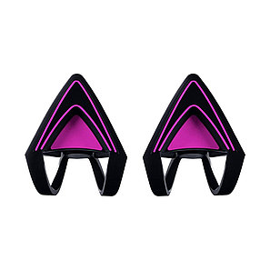 Накладные кошачьи ушки на гарнитуру Razer Kitty Ears for Kraken - Neon Purple 2-012015 RC21-01140100-W3M1, фото 2