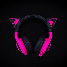 Накладные кошачьи ушки на гарнитуру Razer Kitty Ears for Kraken - Neon Purple 2-012015 RC21-01140100-W3M1, фото 3
