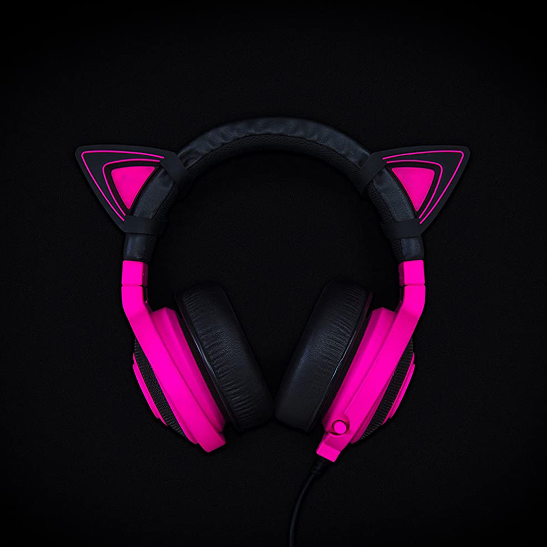 Накладные кошачьи ушки на гарнитуру Razer Kitty Ears for Kraken - Neon Purple 2-012015 RC21-01140100-W3M1 - фото 2 - id-p109160111