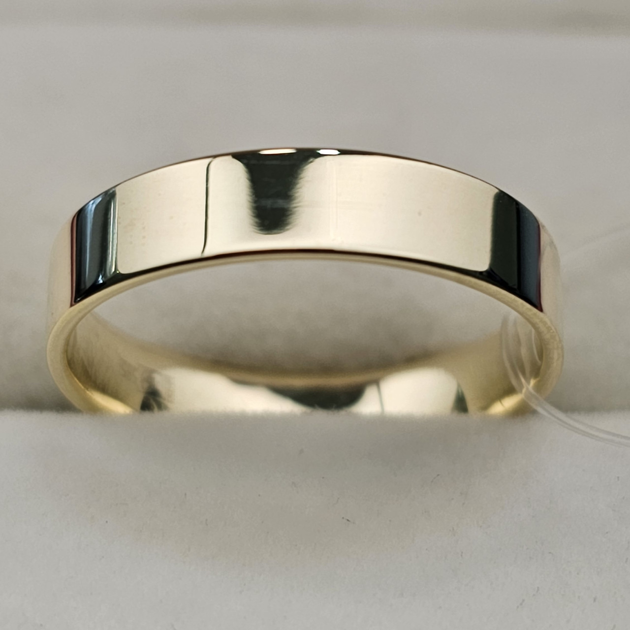 Обручальное кольцо 2.41 гр, размер 15, Желтое золото 585 проба - фото 4 - id-p109160315