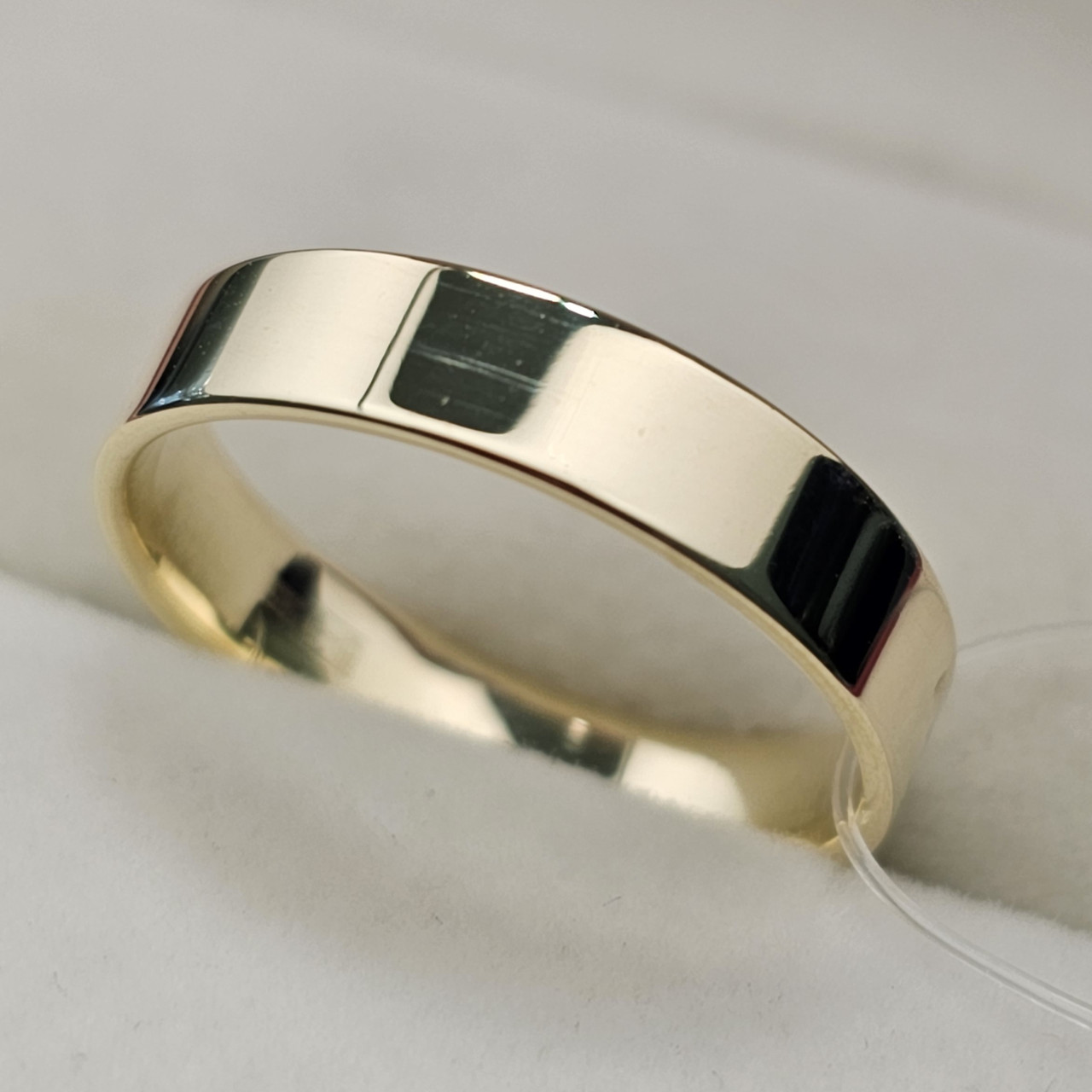 Обручальное кольцо 2.41 гр, размер 15, Желтое золото 585 проба - фото 6 - id-p109160315