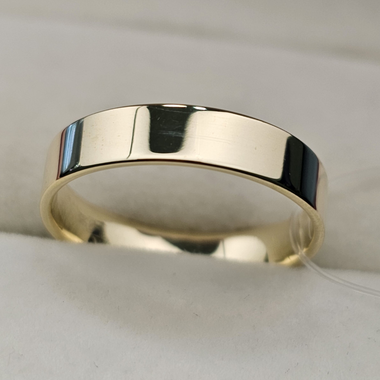 Обручальное кольцо 2.41 гр, размер 15, Желтое золото 585 проба - фото 7 - id-p109160315