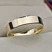 Обручальное кольцо 2.41 гр, размер 15, Желтое золото 585 проба, фото 8