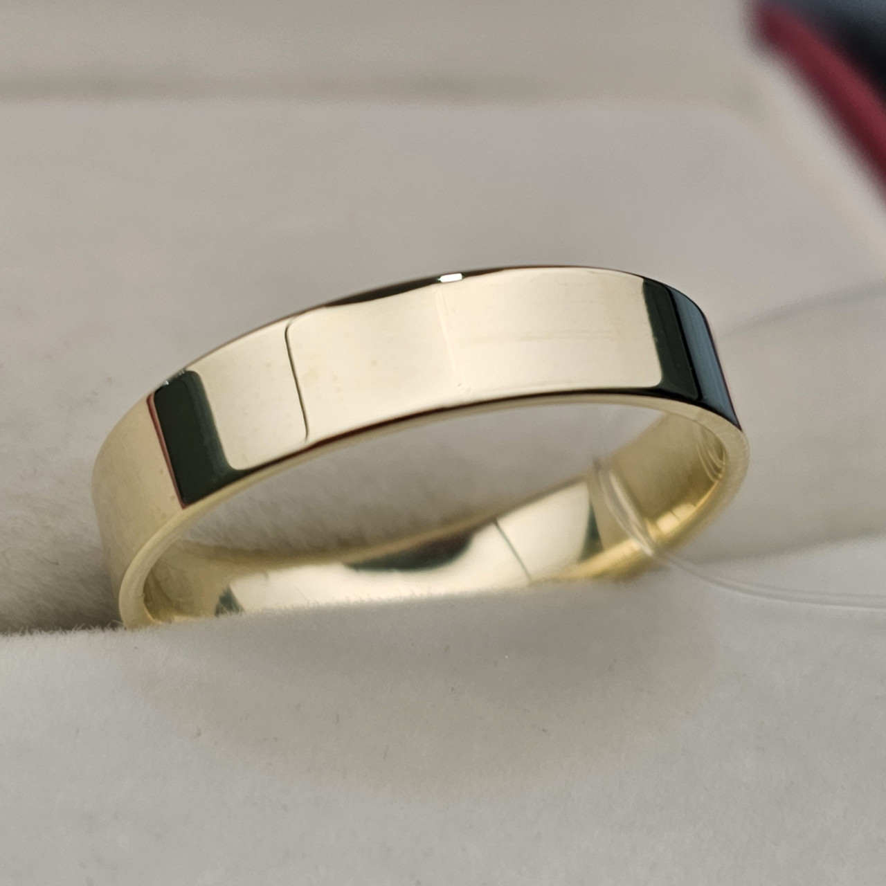 Обручальное кольцо 2.41 гр, размер 15, Желтое золото 585 проба - фото 8 - id-p109160315