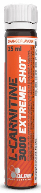 Жиросжигатель L-Carnitine 3000 Extreme Shot, 25 ml, Olimp Nutrition Orange - фото 2 - id-p109160774