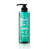 Шампунь для волос бессульфатный Кокос и Лайм COSMETERIA Natural Clarity Coconut&Lime Hair Shampoo 500 мл