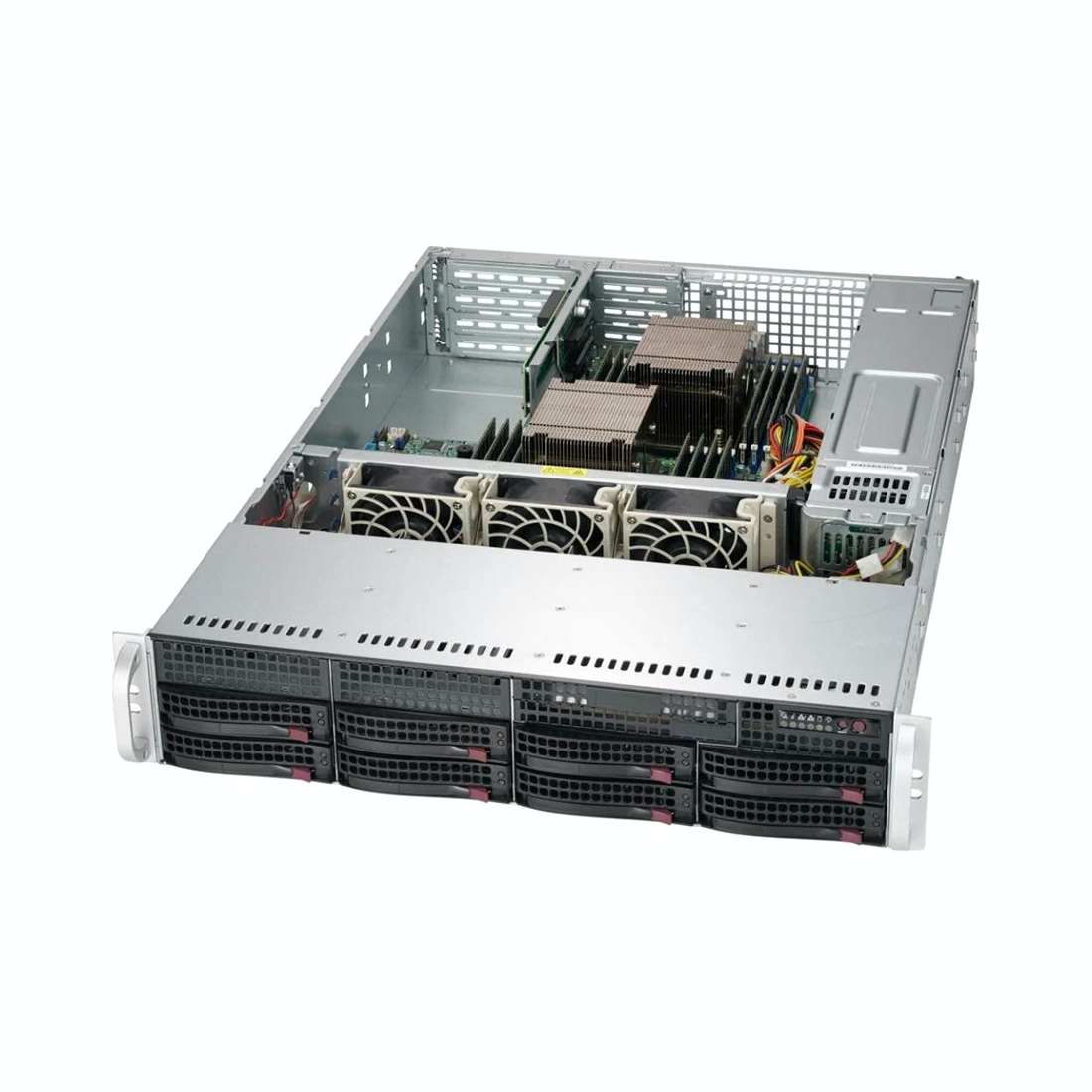 Серверное шасси Supermicro CSE-825TQC-R802LPB - фото 1 - id-p109161140