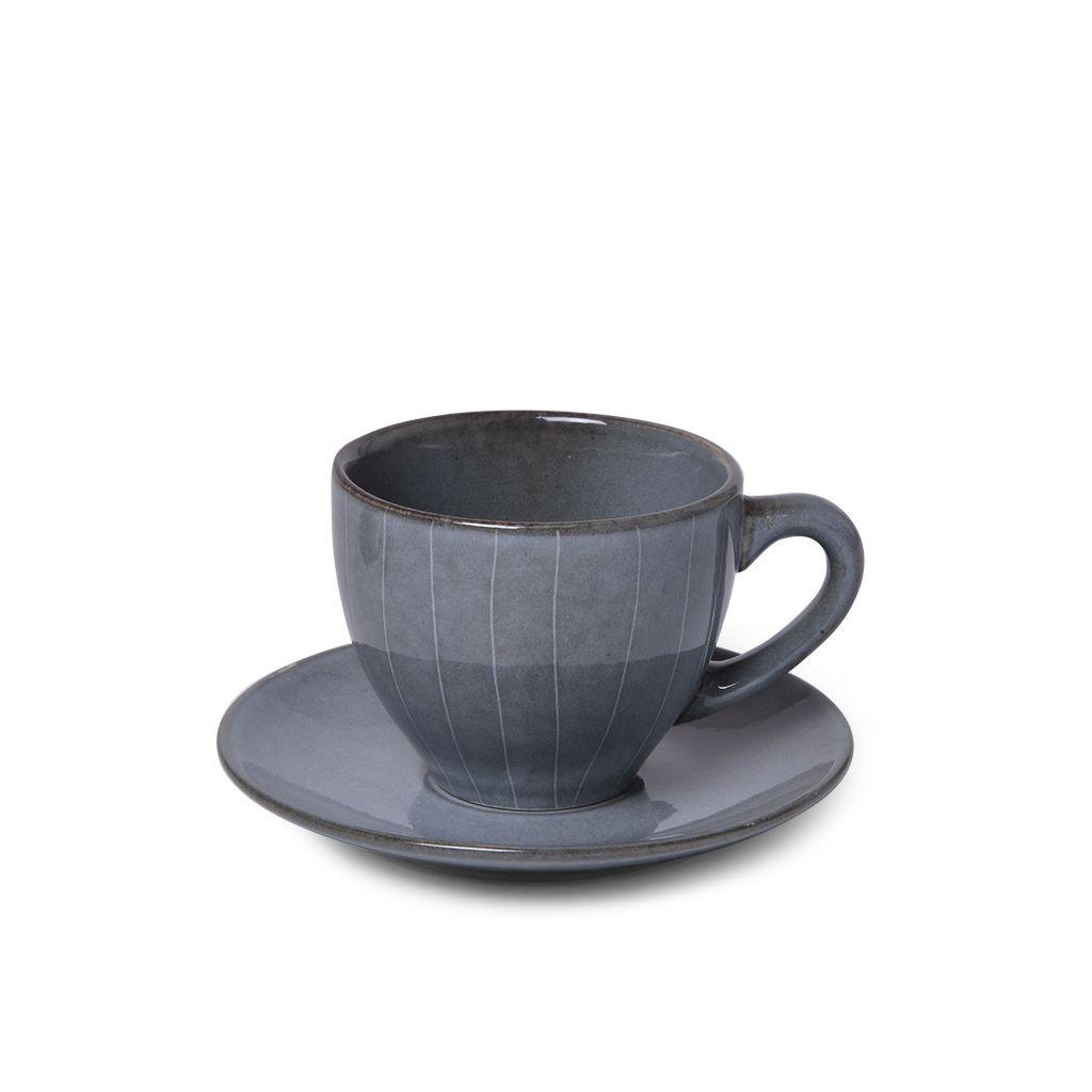 6265 FISSMAN Чайный набор JOLI из чашки 220мл и блюдца 14.2см (керамика) - фото 2 - id-p98648628