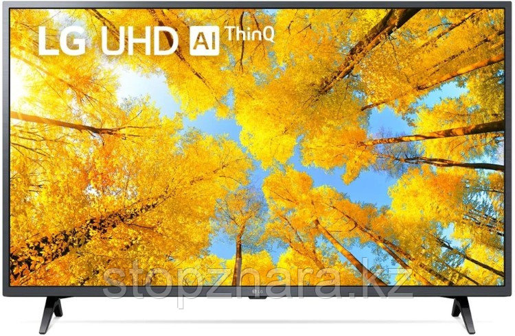 Телевизор LG 43UQ76003LD 109 см черный