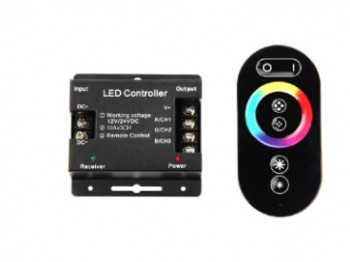 LEDS POWER Контроллер RGB T3 RF 30A сенсорный ПДУ