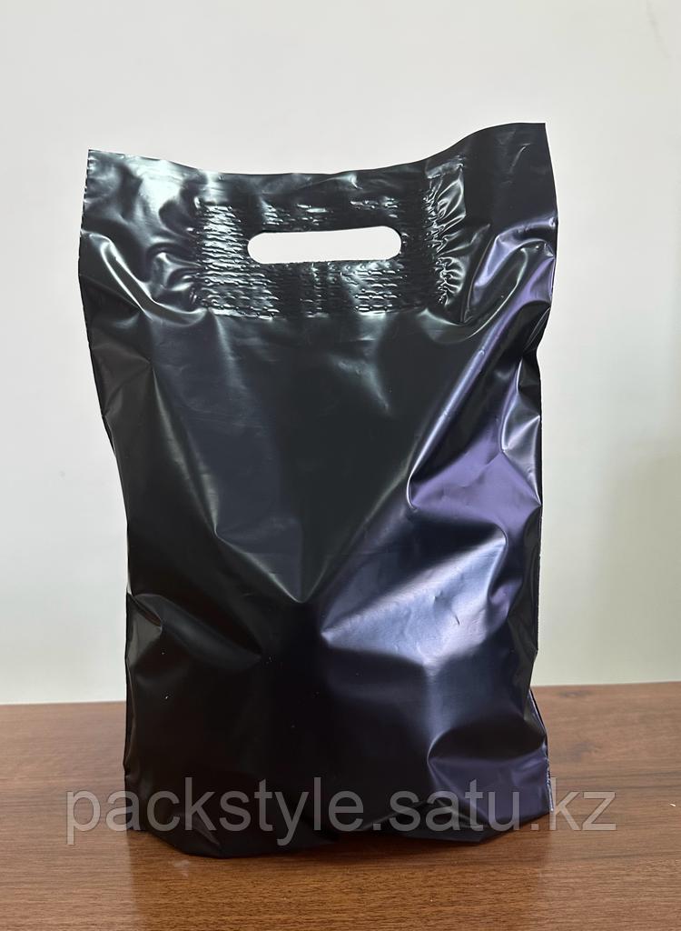 Пакет полиэтиленовый 24*35см черный - фото 1 - id-p109043974