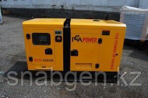 Дизельный генератор PCA POWER PCD-35 Kвa с АВР в шумозащитном кожухе. - фото 1 - id-p109163783