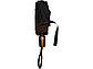 Автоматический складной зонт Stark-mini, черный/оранжевый, фото 5