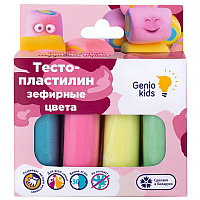 Набор для лепки Genio Kids "Тесто-пластилин. Зефирные цвета", 4 цвета, картон, европодвес TA1088