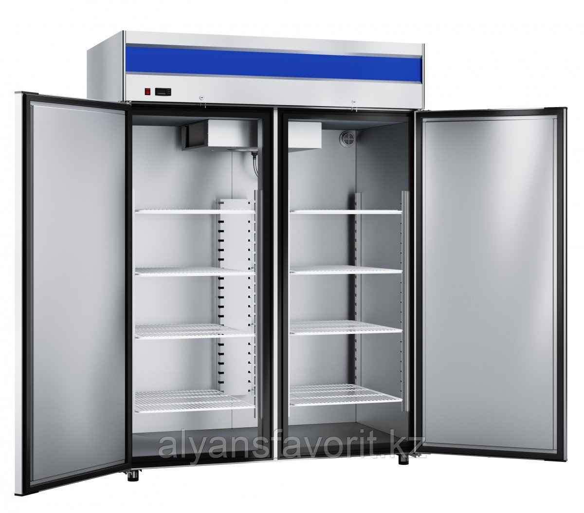 Холодильный шкаф ABAT ШХ 1,4 01 нерж. (верхний агрегат) - фото 2 - id-p109165704